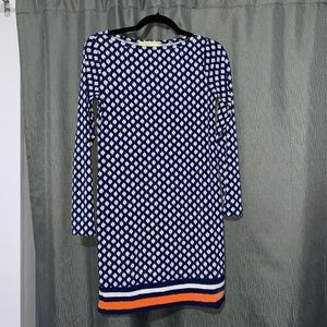 ***SOLD***Michael Kors Mini Long Sleeve Shift Dress